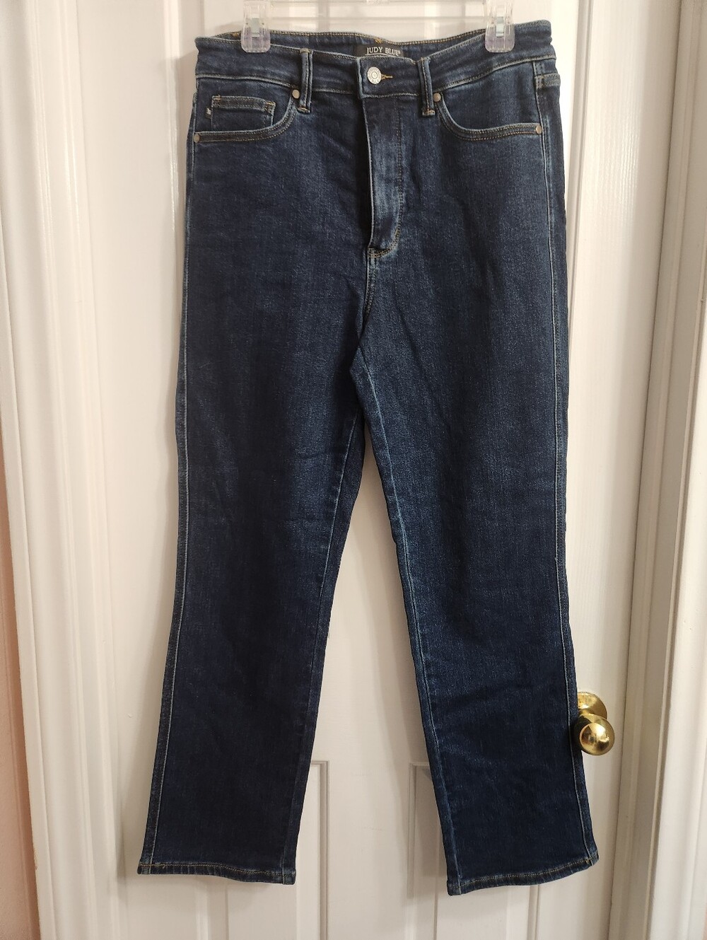 NWOT. Judy Blue Deep Indigo Straight Leg Jeans Sz 13/31